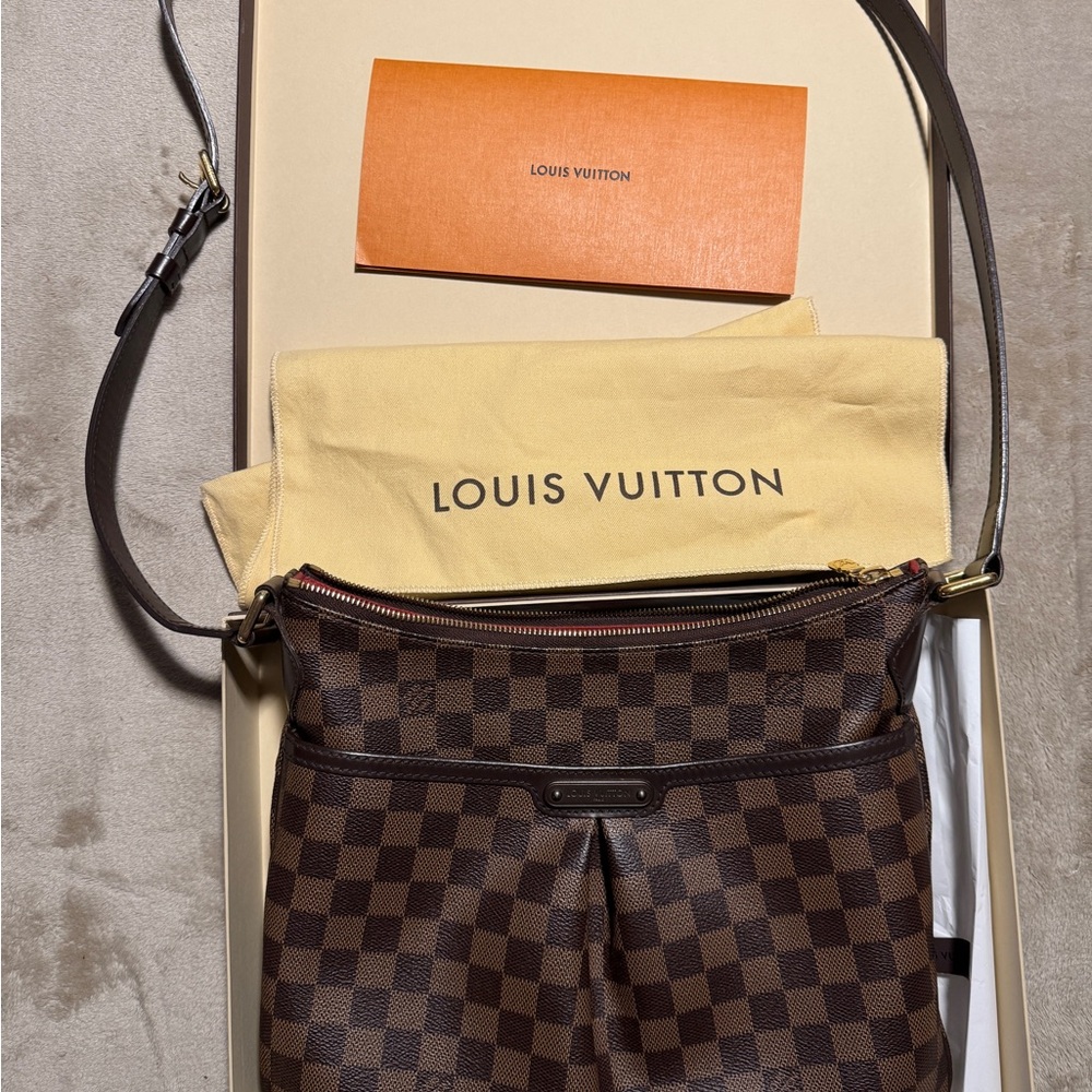 Louis Vuitton Dark Brown Checkered Messenger Bag